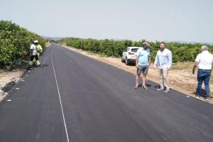 L'Ajuntament de Sant Jordi finalitza els 4 quilòmetres en obres de la carretera que uneix l'autopista amb Panoràmica