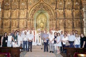 Misa en la Capilla del Santo Cáliz del primer encuentro de Colegios Diocesanos con representantes de diferentes diócesis