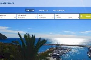 Nueva web de reserva de alojamiento y actividades turísticas en Teulada Moraira