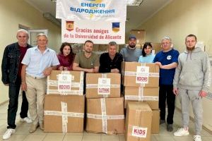Arriba a Ucraïna l’ajuda humanitària enviada per la Universitat d’Alacant