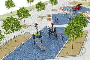 El Ayuntamiento licita la nueva zona de juegos infantiles al Jardín de l’Estacioneta de Jesús