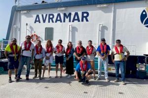 Visita institucional a la piscifactoría de Avramar en El Campello