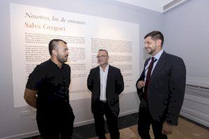 Salva Gregori homenatja en una exposició 60 persones vinculades al món de la cultura de Gandia