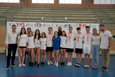 El Club Gimnasia Abetmar de Burjassot se trae un oro y una plata del Campeonato del Mundo por edades de gimnasia aeróbica