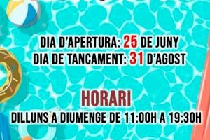 Alzira obri la piscina d’estiu el pròxim 25 de juny