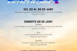 CLGS i l'Ajuntament de la Font d'en Carròs organitzen la Setmana de la Visibilitat LGTBIQ+ per commemorar l'Orgull 2022
