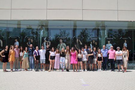 Escena Erasmus visita Aldaia en una jornada organizada por Gent Jove