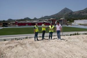 La Nucía contará con 4 nuevos campos de fútbol de césped natural