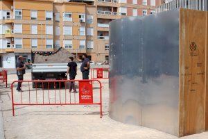 Vila-real reubica la propuesta de arte urbano ‘Miratge’ en el CTD para proteger la pieza de los actos vandálicos
