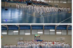 El taekwondo llena el pabellón de Mutxamel