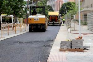 Espacio Público inicia el asfaltado de la calle Jaén, la última etapa antes de poner fin a la obra