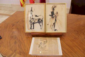 Electra Peluffo dona a l’Arxiu Municipal de Dénia dos obres del pintor de l’avantuarda espanyola José Caballero