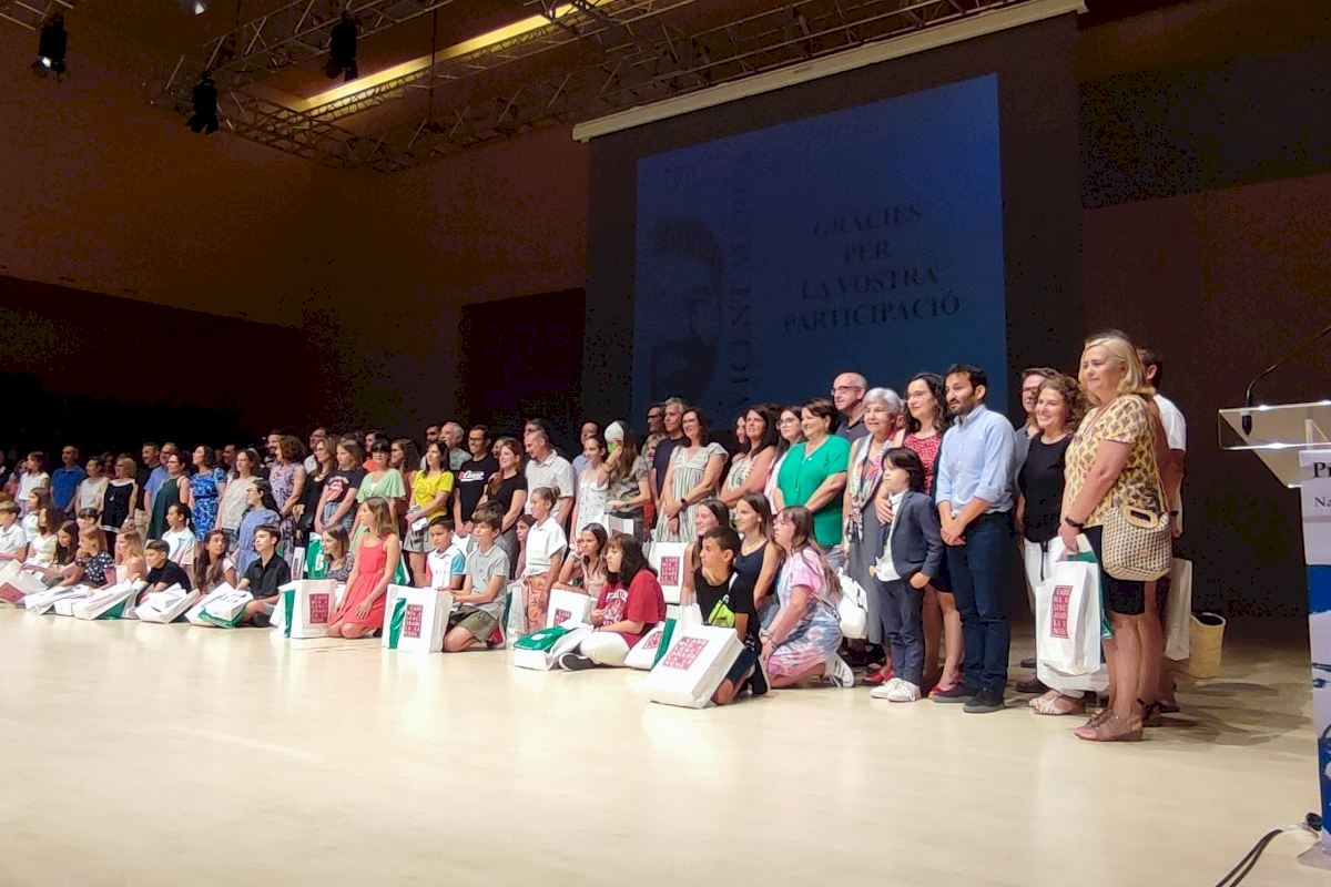 Más de mil niños de Castelló participan en los Premis de Narrativa Escolar 'Vicent Marçà'