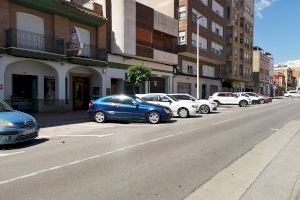 El Ayuntamiento de la Vall d’Uixó duplica las plazas de aparcamiento en la avenida Cor de Jesús