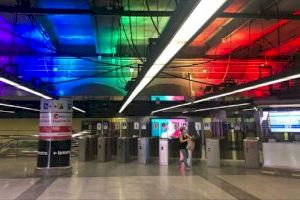 Ferrocarrils de la Generalitat se suma a la celebració Dia de l'Orgull LGTBI a València