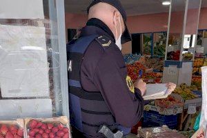 Un total de 81 detinguts i investigats per robar 518 tones de fruita i verdura en camps valencians