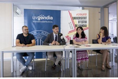 Gandia acollirà una nova edició de la Universitat d’Estiu amb el lema “En la cruïlla de l’avenir”
