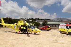 Rescatan a un senderista lesionado en Navajas