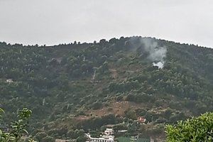 Incendio en La Vilavella. Foto de Adrián Ibáñez