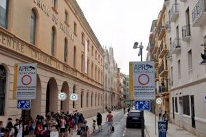 La cámara de la calle Corona, la que más ha multado por entrar a Ciutat Vella, más de 21.000 sanciones en siete meses