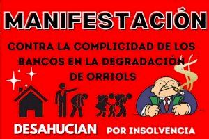 Orriols en Lucha se manifiesta contra la degradación planificada del barrio por los bancos y los fondos buitres