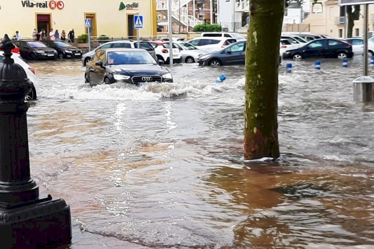 Compromís lamenta las inundaciones en numerosas calles de Vila-real