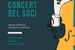 La Agrupació Filharmònica Borrianenca celebra el tradicional concierto en homenaje a los socios