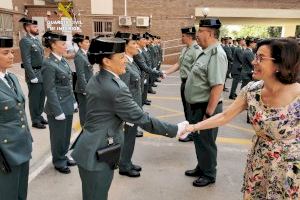 Incorporación de 57 Guardias Civiles a la provincia de Castellón