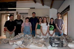 Empiezan los trabajos de restauración del patrimonio paleontológico en Morella