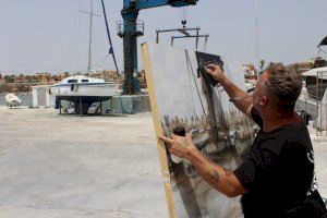 El Concurso de Pintura al Aire Libre en Pilar de la Horadada otorga el primer premio a Abraham Pinto