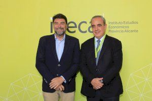 Barcala resalta la “valiosa” aportación de Ineca en la búsqueda de soluciones económicas para Alicante