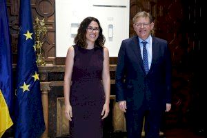 Ximo Puig ha recibido a la vicepresidenta y consellera de Igualdad y Políticas Inclusivas, Aitana Mas