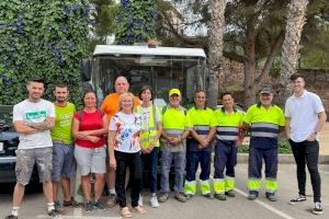 Serra se apoya en GIRSA para reforzar su servicio de limpieza durante la época estival