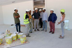 Visita a las obras del IES nº5 y del nuevo aulario del CEIP Victoria y Joaquín Rodrigo