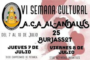La asociación andaluza Al-Andalus 25 de Burjassot celebra su VI Semana Cultural