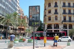 La ola de calor elevará los termómetros hasta los 40ºC este miércoles en la Comunitat Valenciana