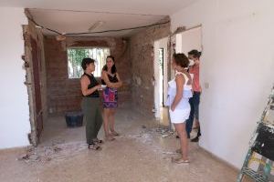 El Ayuntamiento de la Vall d’Uixó comienza las obras de la nueva aula de infantil 2 años del CEIP Lleonard Mingarro