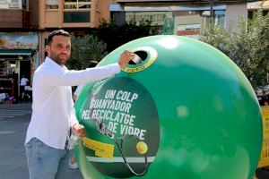 Ecovidrio i l'Ajuntament de Sagunt premien el reciclatge de vidre regalant entrades per a la Copa Davis