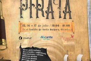 El “Fin de Semana Pirata” llenará de juegos, atracciones, circo y música el Castillo de Santa Bárbara