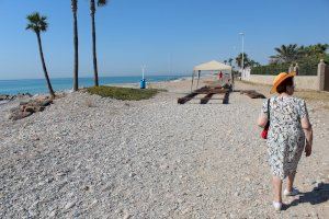 Nules echa un pulso a Costas y retoma las obras de la pasarela en la playa de Les Marines