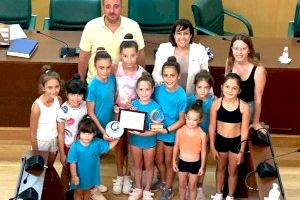 Catarroja homenajea a Naomí Magraner por sus grandes logros en gimnasia rítmica
