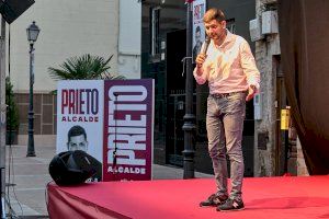 Prieto celebra su primer año como alcalde anunciando que presentará su candidatura a la alcaldía de Gandia