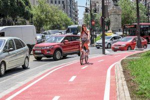 Un 63% de los valencianos cree que es necesario ampliar el carril bici de la ciudad