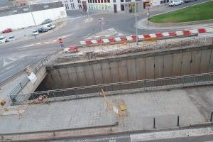 El PSPV-PSOE de Onda reclama un paso de peatones provisional mientras duren las obras en el túnel de entrada a la localidad