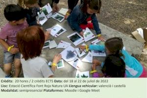 La Universitat d’Alacant mostra a la Font Roja com preparar experiències d’educació ambiental fent ús d’espais naturals protegits