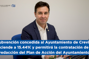 La Diputación de Alicante aprueba una nueva subvención para el Ayuntamiento de Crevillent