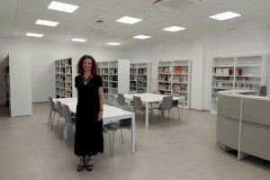 La nova biblioteca Josep María Bayarri d’Orriols obri les portes este dilluns