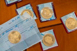 La Generalitat Valenciana ven en subhasta pública 31 monedes d'or que va rebre en herència