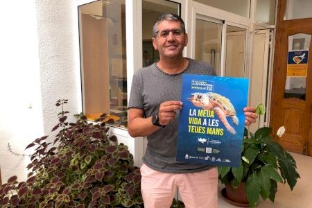 Alcalà -Alcossebre se suma a la campanya “Tortugues al Mediterrani” de la Fundació Oceanogràfic