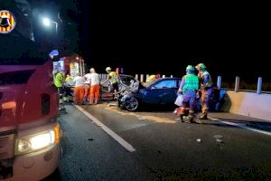 Detenido el conductor que ha causado la muerte de dos personas en un accidente en Sagunto